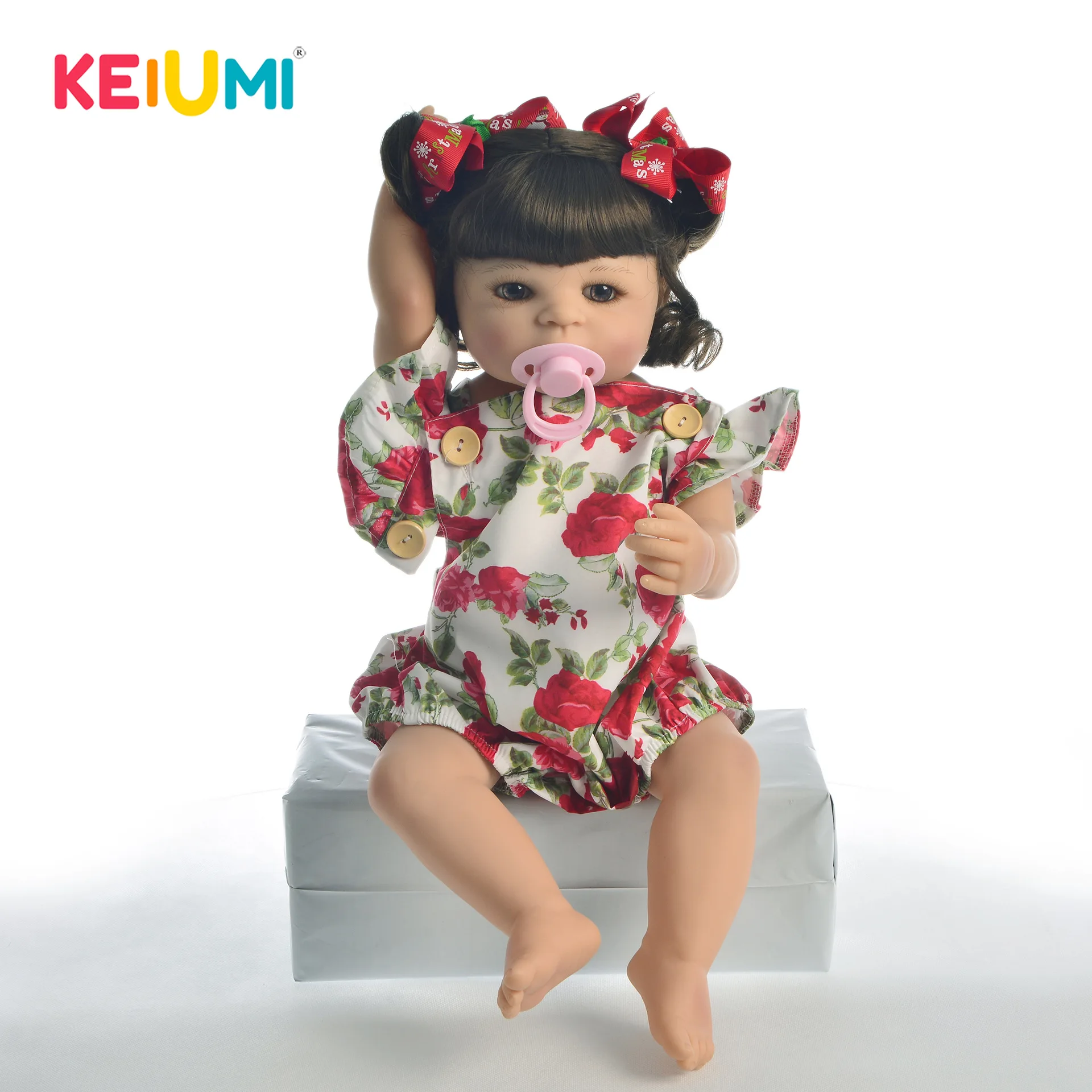  Keiumi Reborn Baby Doll 22-Inch 55 Cm Model Infant All Silica Gel GIRL'S