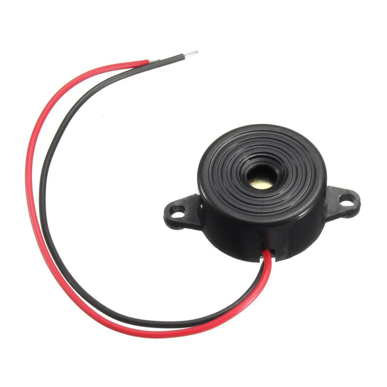 3 Pcs 95 Decibel Alarm High Decibel DC 3-24 Volt 12 Volt Electronic Buzzer Alarm Car Truck General Intermittent Continuous