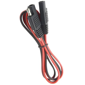 

5 PIECES - QUICK DISCONNECT WIRE HARNESS 2 PIN - SAE CONNECTOR 18 GAUGE