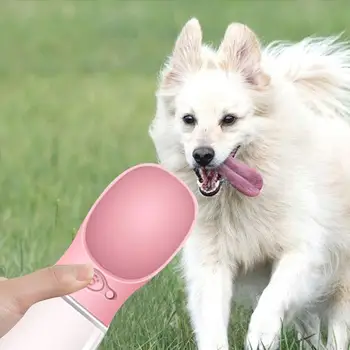 

Dog Water Bottle Pet Feeding Bottle High-Class Portable 350/550ml Walking Feeder Outdoor Pet Water Bottle Drinking Travel Cat