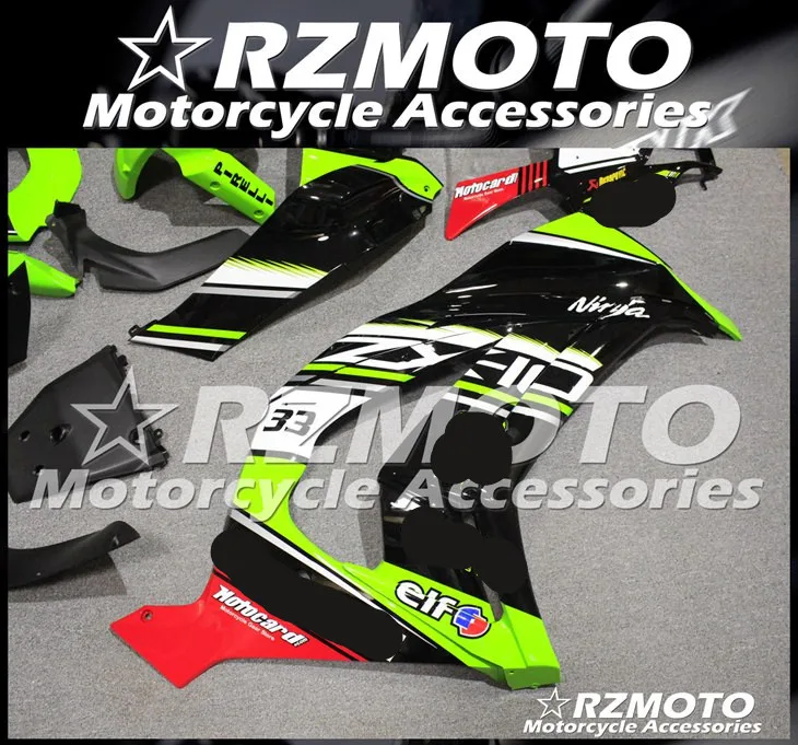 ABS мотоцикл обтекатель комплект для KAWASAKI ZX-10R 2011- год кузов литьевая форма Магазин № 2044
