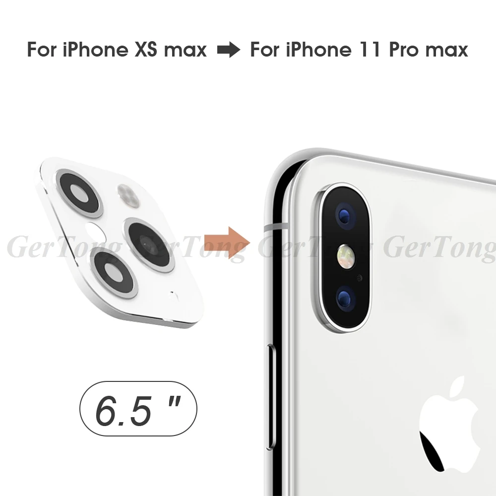 Роскошная наклейка на объектив камеры, сменная секундная стрелка для iPhone 11 Pro Max, Защитное стекло для iPhone XR, наклейка, фальшивая Крышка для камеры