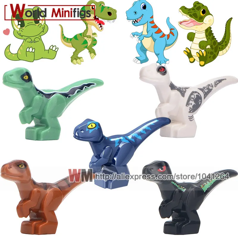 

Single Dinosaur Building Block Jurassic World Baby s Carnotaurus T-Rex Dinosaur Carnotaurus Tyrannosaurs Gifts