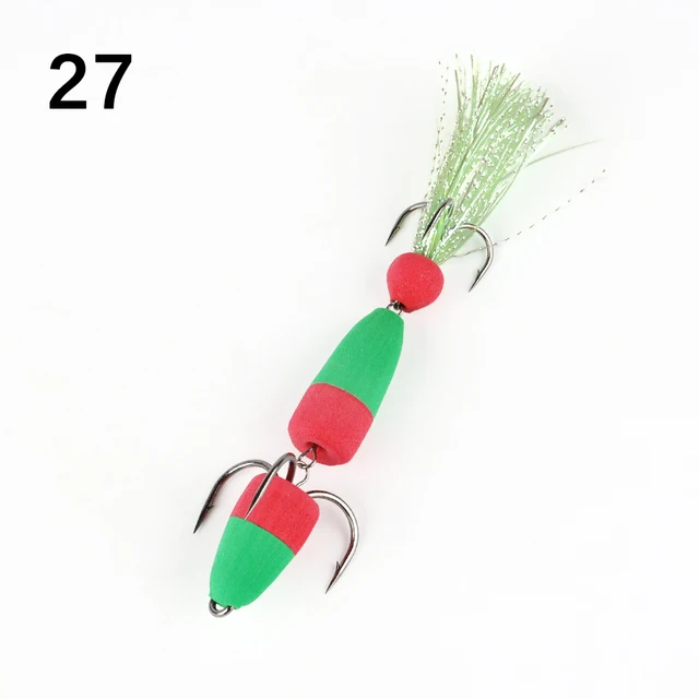 W.P.E New Fishing Lure 1pcs M Swim Bait Soft Lure High Density Foam Lure Fishing Tackle Multicolor Bass Artificial Lure Wobblers 27