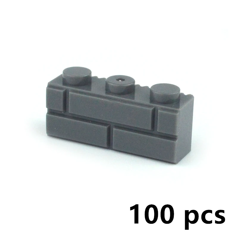 Military MOC Parts Building Blocks Thick Wall Classic Bricks City Accessories Sandbags Stairs Ladders DIY Fence 98283 15533 6020 13