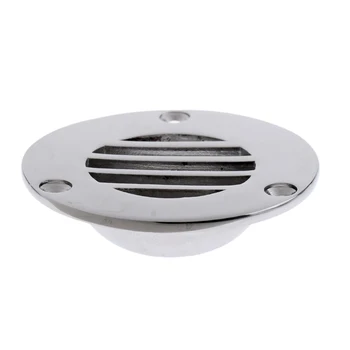 

316 Stainless Steel Marine Boat Yacht Deck Drain Scupper, Silver