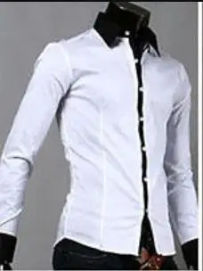 

Men Long Sleeve White Work-Office Shirts Spring Autumn Shirts