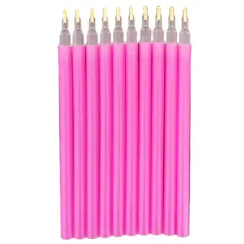 

10Pcs/set Professional Nail Art DIY Rhinestones Picking Tools Dual heads Pens Pencil Dotting Pick Up Pen Set