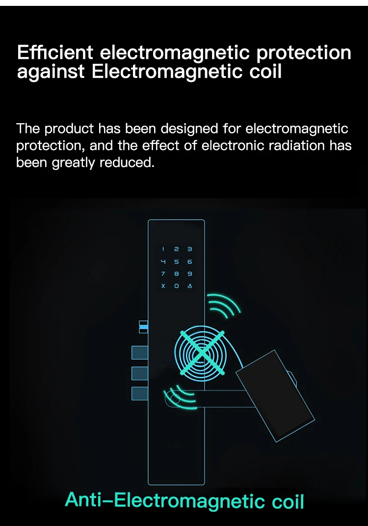 Obawa биометрический дверной замок с отпечатком пальца безопасный интеллектуальный электронный замок умный цифровой код cerradura inteligente