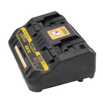 

Tool Accessory Dcb102 Double Li-Ion Battery Charger Usb Out 5V For Dewalt 10.8V 12V 14.4V 18V Dcb101 Dcb200 Dcb140 Dcb105 Dcb200