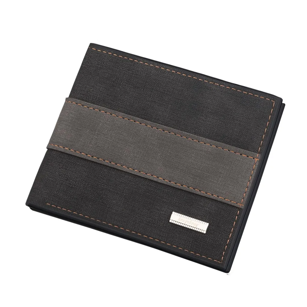 

Men's Wallet Short Simple Coin Purse Soft Wallet Trend Zip Bag Bank Card Bag 2020 hot new products Spot supplier Dropshipping Ho