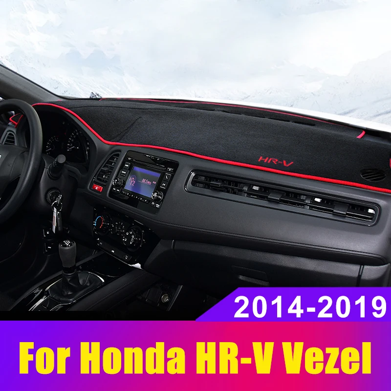 Для Honda HRV HR V RU 2014 2016 2017 2018 2019 2020 коврик для приборной панели автомобиля