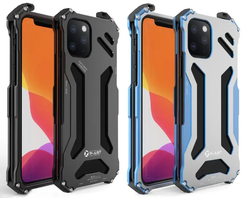 

Aluminum Gundam Armor Iron Man Case For iPhone 11 Pro Max XS Max XR X iPhone 8 7 Plus Case Cover Phone Protective Shell Skin Bag