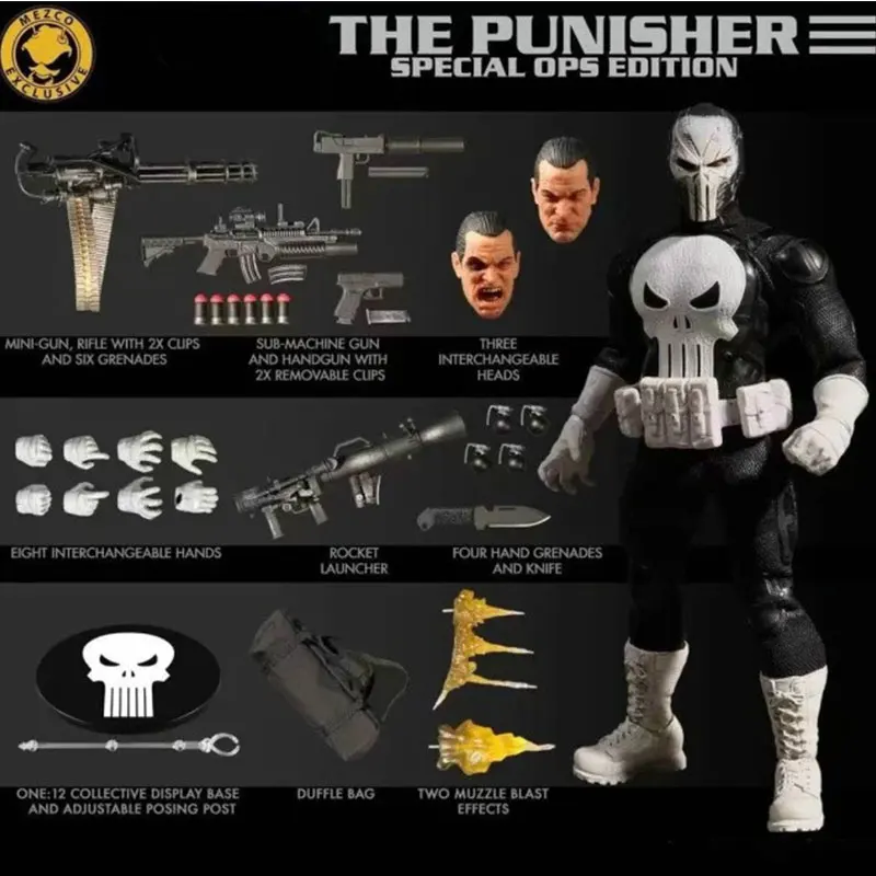 

15cm Sin City Punisher Joint movable Action Figure Toy Doll Brinquedos Figurals Collection Model Gift