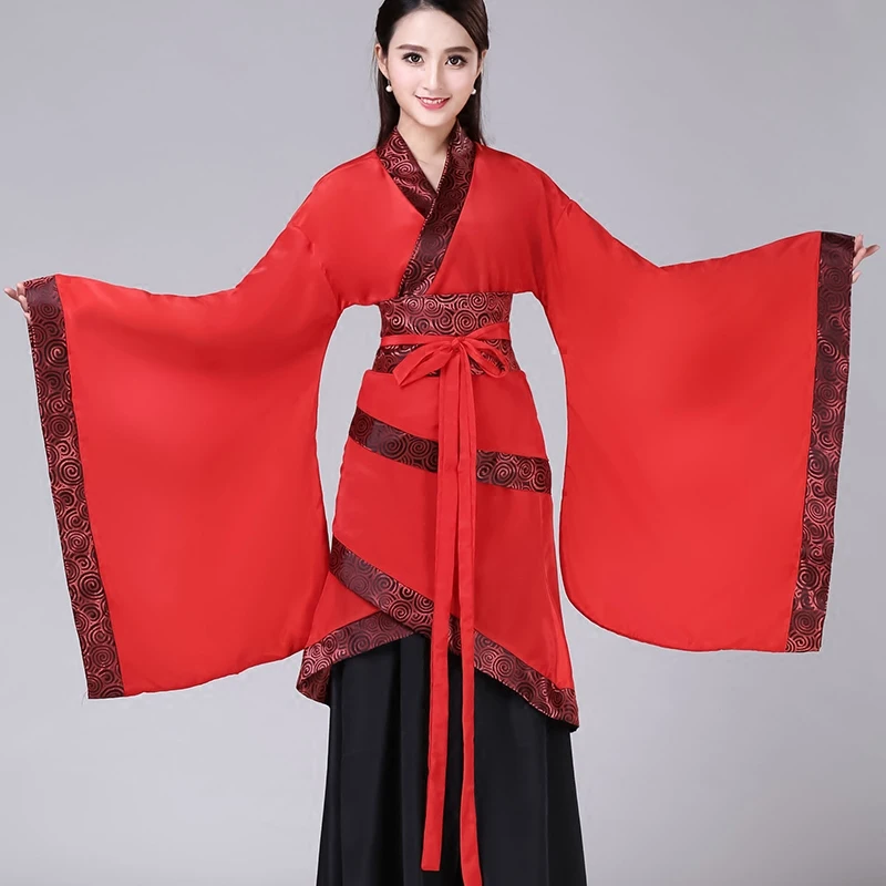 Традиционный старинный китайский Hanfu платье для женщин маскарадный костюм с широкими рукавами Tang Chaise принцесса одежда сказочное платье DL4151