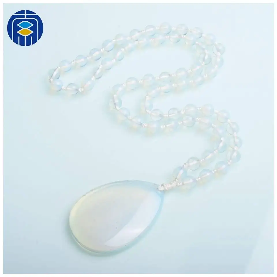 N-E015 Модный натуральный камень ожерелье с узелками подходящие подвески ожерелья богемные ювелирные изделия для женщин ожерелье из бисера - Окраска металла: N-E015