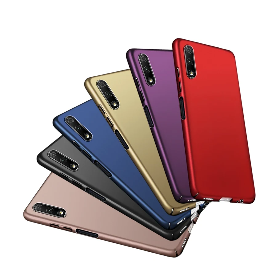 For Protector Case Huawei Honor 9x China version Cover Coque Hard Plastic Phone Bumper Back |
