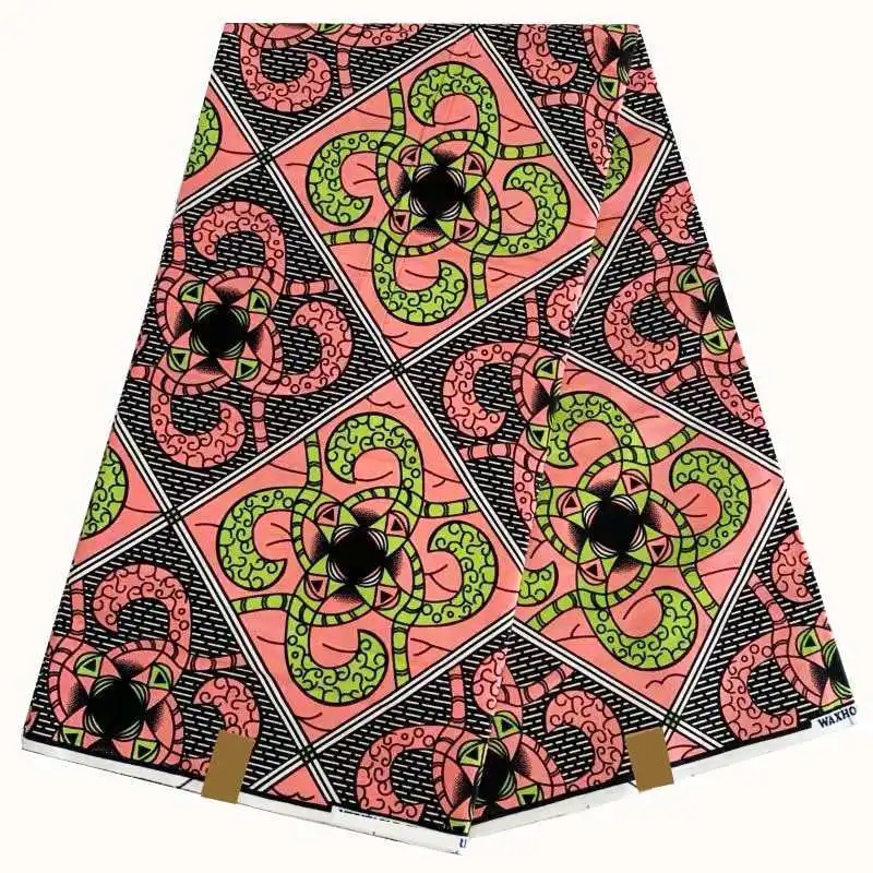 Анкара восковой блок ткани африканская ткань для платья java восковая печать хлопок парча ткань текстиль 6 ярдов Дашики ткань