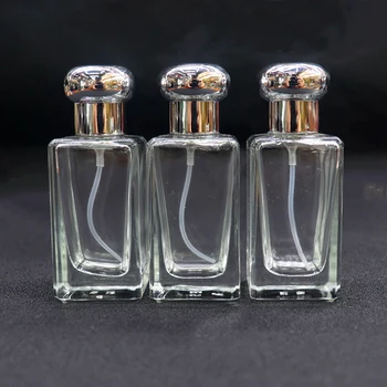 

30ml 1oz Spray Bottle Perfume Fragrance Scent Vials Fine mist Atomizer Empty Square Thick Glass Refillable Liquid Container