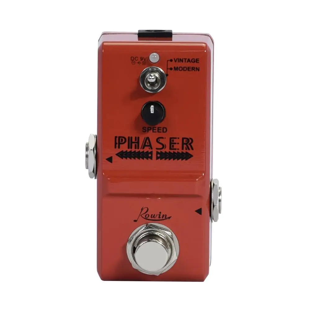 Rowin Nano серия effect Phaser Top Fuzz Amp pusher Tube drive