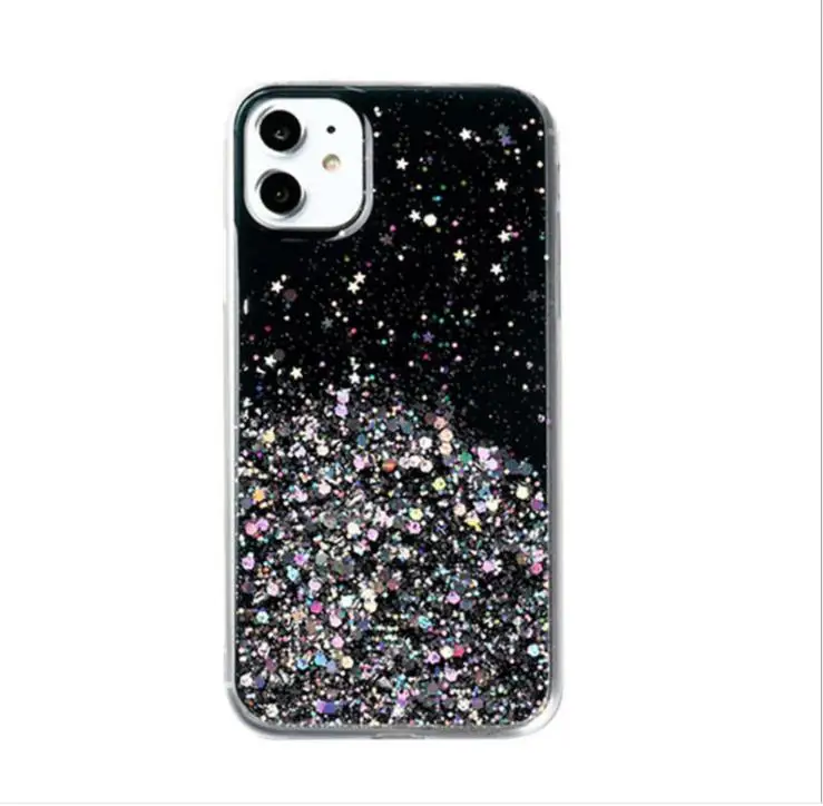 20PCS High-Quality Bling Soft TPU Glittering Smooth Phone Cases