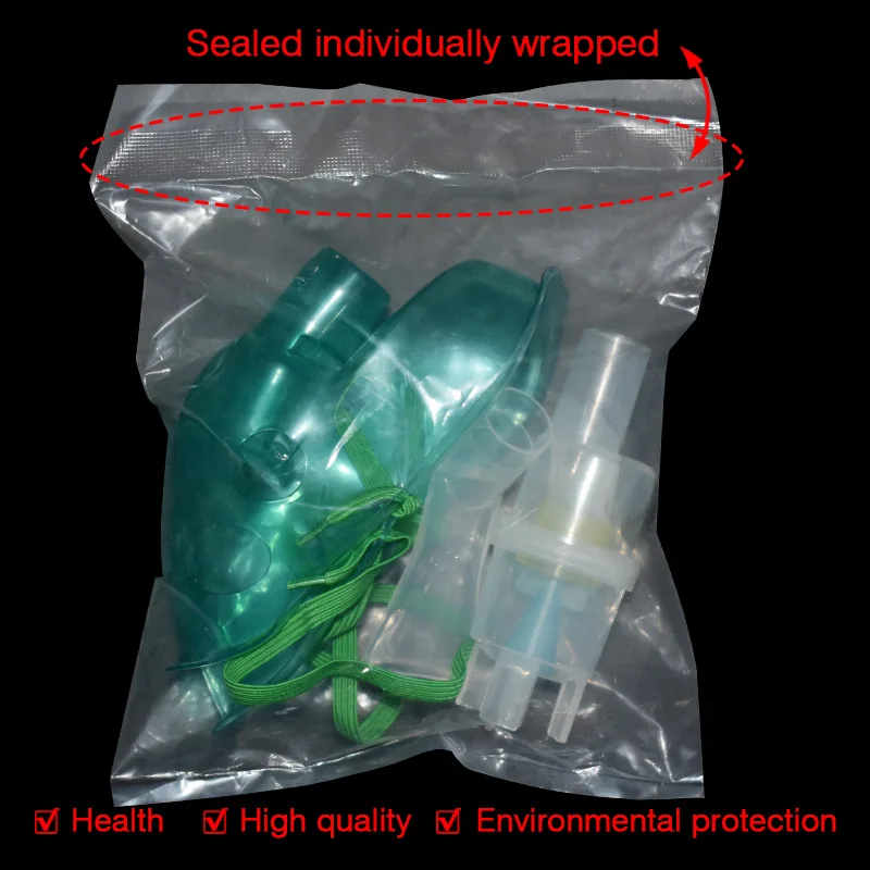 Маска для взрослых и детей, фильтры, распылитель, катетер, набор ...