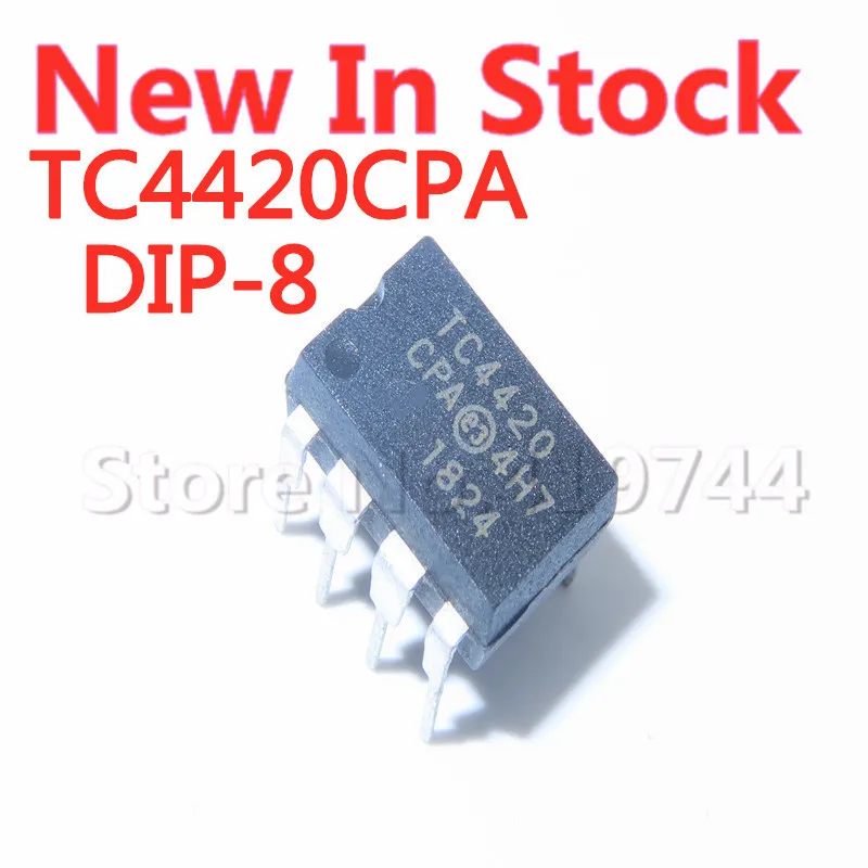 

5PCS/LOT TC4420CPA TC4420 DIP-8 driver chip In Stock New Original