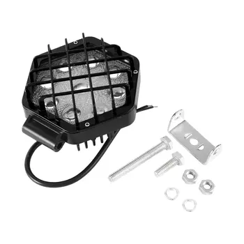 

48W Flood Beam Led Bulbs Floodlight Headlight Portable Hexagon Shape Work Light Lamp For Boat Tractor Truck Off-Road Cars