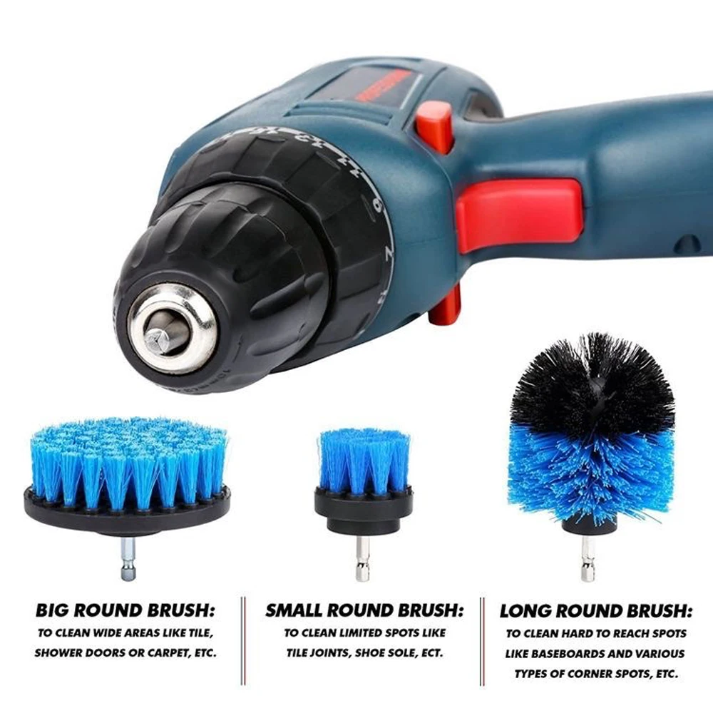 Multifunction Kayak/Board/Home Power Drill Brush