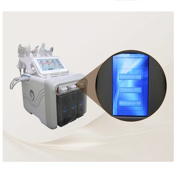 

Dropshipping 6 in 1 multiple beauty instrument oxygen jet peel beauty machine small bubble facial cleaning machine