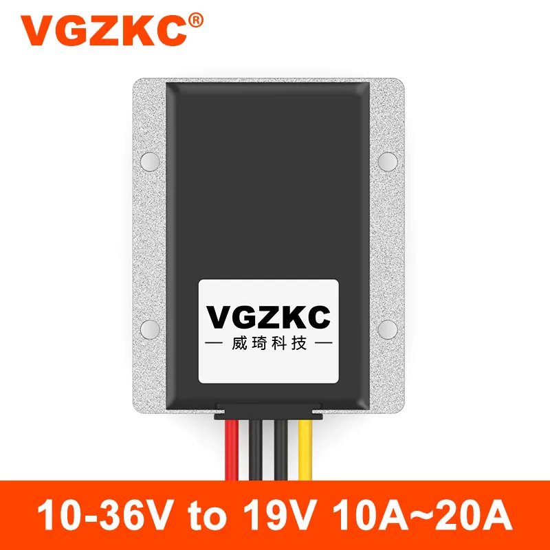 VGZKC 10-36V to 19V 1A 2A 3A 5A 8A 10A 15A 20ADC power regulator 12V24V to 19V buck-boost module DC-DC converter