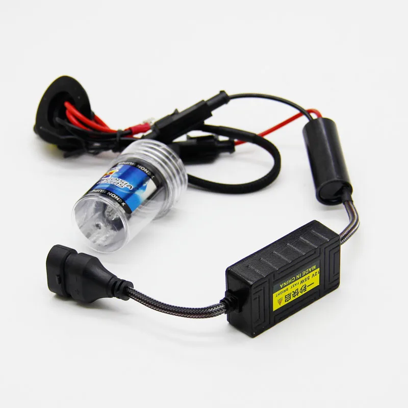 Комплект ксеноновых фар H7 H1 H3 H4 H11 9005 HB3 9006 HB4 H27 881 4300k 6000k 8000k|kit h1|h27 881h7 xenon 55w |