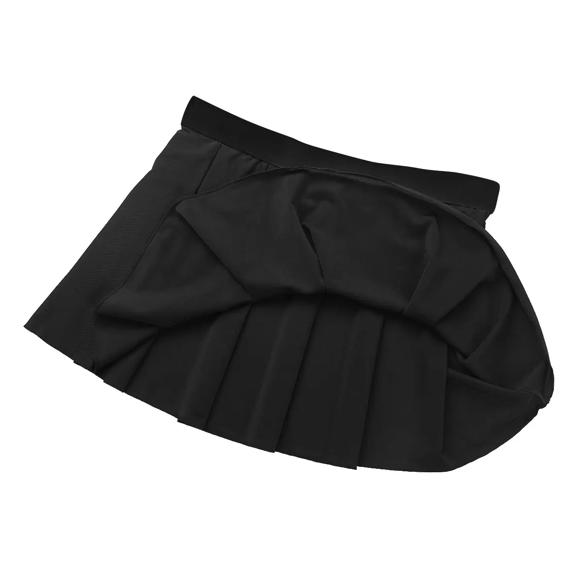 Женское очаровательное Чирлидер женское нарядное платье Униформа костюм без рукавов укороченный топ с мини плиссированной юбкой конкурс танцев наряды