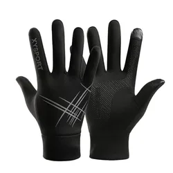 Winter Thermal Cycling Touchscreen Gloves Windproof For Men Non-Slip Skiing Running Scratch Motorcycle Spider Web Women Gloves