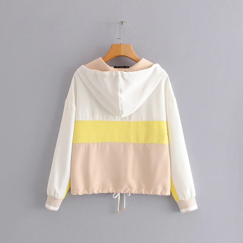 discounted  AOEMQ New Summer Sport Gym Jackets Fall Breathable Cotton Women Tops Jackets with Hooded Rain Prote