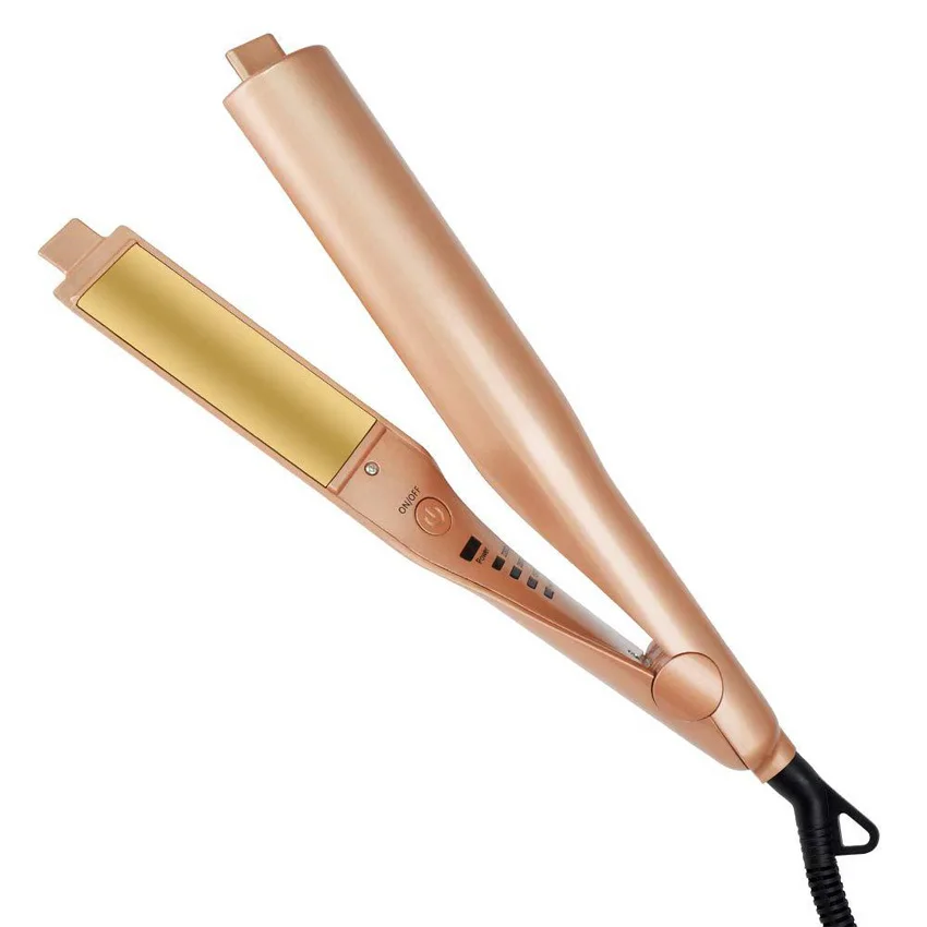 

Profession 2 in 1 Hair Curling & Straightening Iron Hair Straightener Hair Curler Wet & Dry Flat Iron Hair Styler Dropshiping