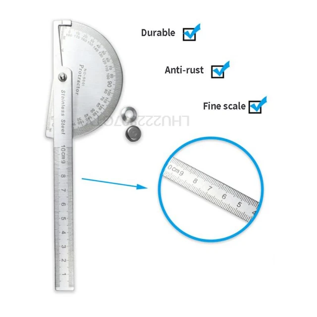 Multifunction Angle Finder Ruler Woodworking Gauge Ruler High Precision  Angle Meter Measuring Ruler Rotary Ruler Protractor Tool - AliExpress