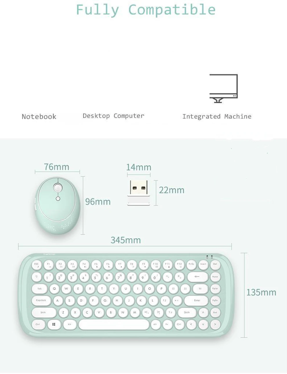 Combos de teclado e mouse