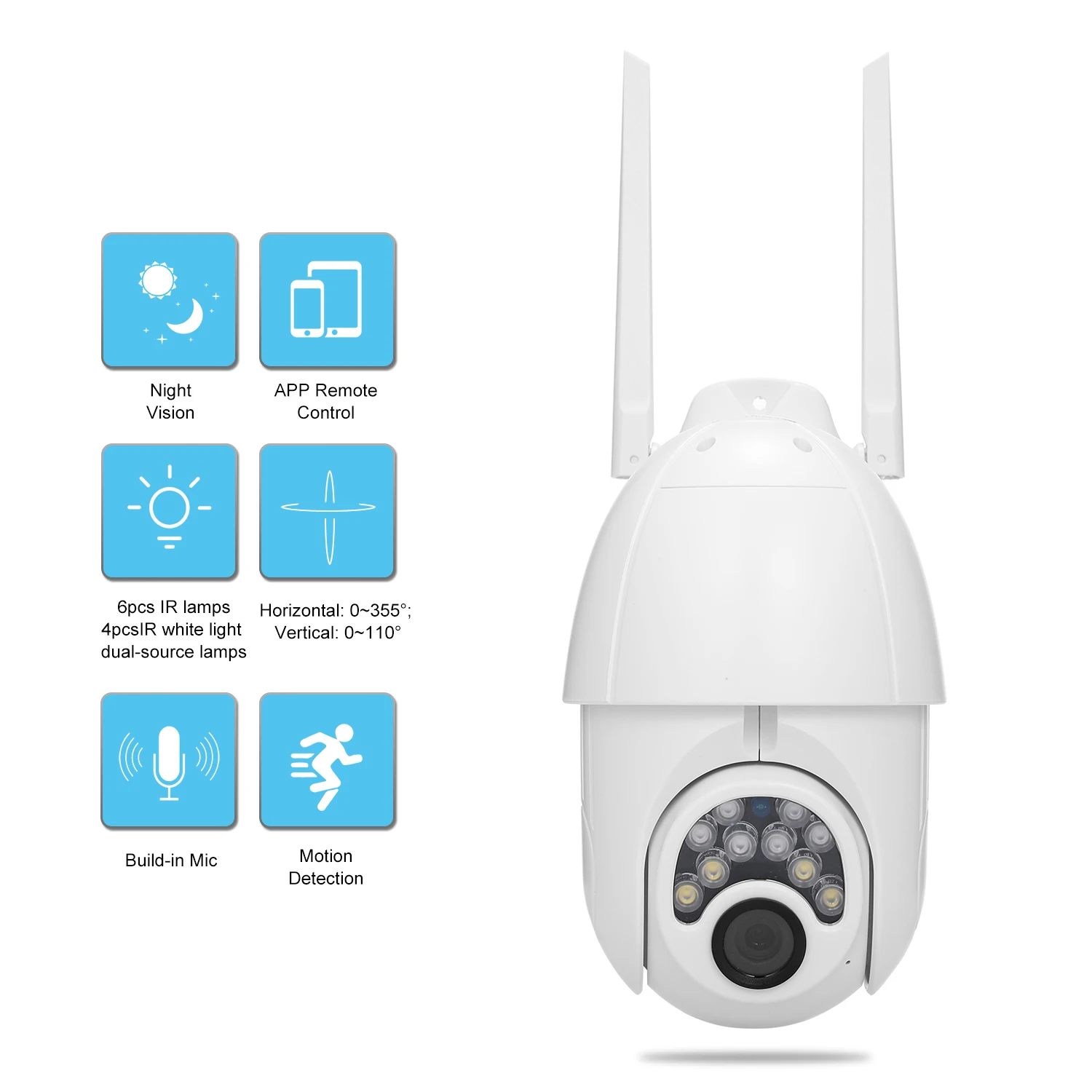 

V380 1080p WIFI Smart Camera Monitor 2.0MP Indoor Outdoor Dome Camera CCTV Security Cameras 2-Way Audio Home Surveilance
