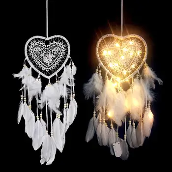 

Hollowed Out LED Heart-Shaped White Light Home Ornaments Kids Room Decoration Wedding Christmas Gift