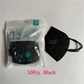 10Pcs Black