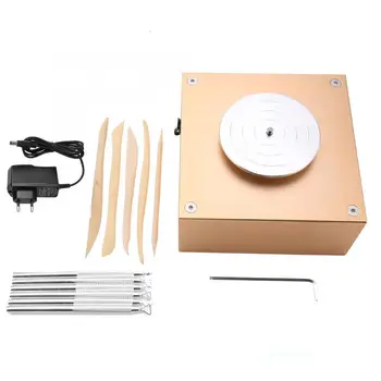 

New Arrive 12V 1500RPM Clay Making Pottery Machine Ceramic DIY Craft 100-240V Sculpture Polymer Modeling Clay Tools