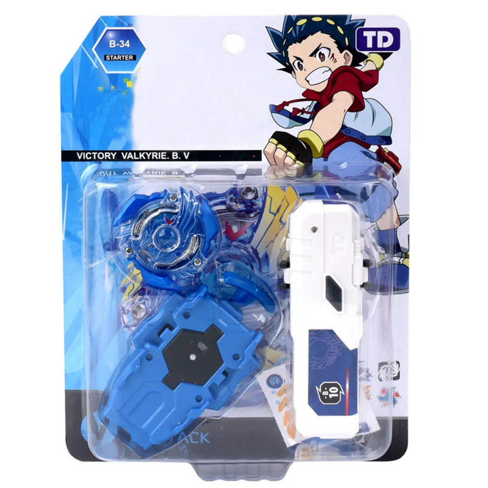 

Beyblades Gyro Bleyblade Toys with launcher for Children with Handlebar and Grip Antenna with color Package