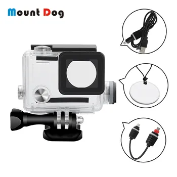 

MountDog For Gopro Hero 4 3 Accessories Waterproof Housing Case for Go Pro 4 Underwater Charger shell Box