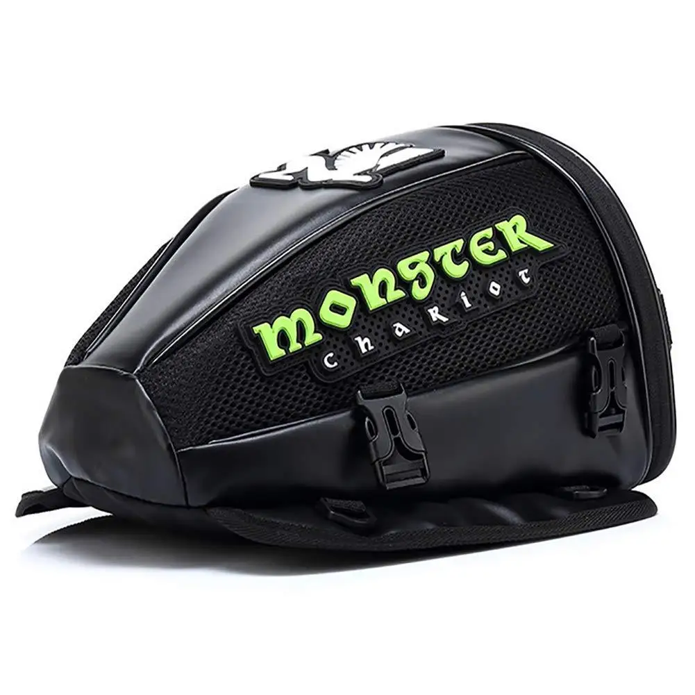 

Motorcycle Backseat Saddle Bag Multifunctional Waterproof PU Leather Storage Tank Bag Riding Rear Seat Bags Cycling Equipment