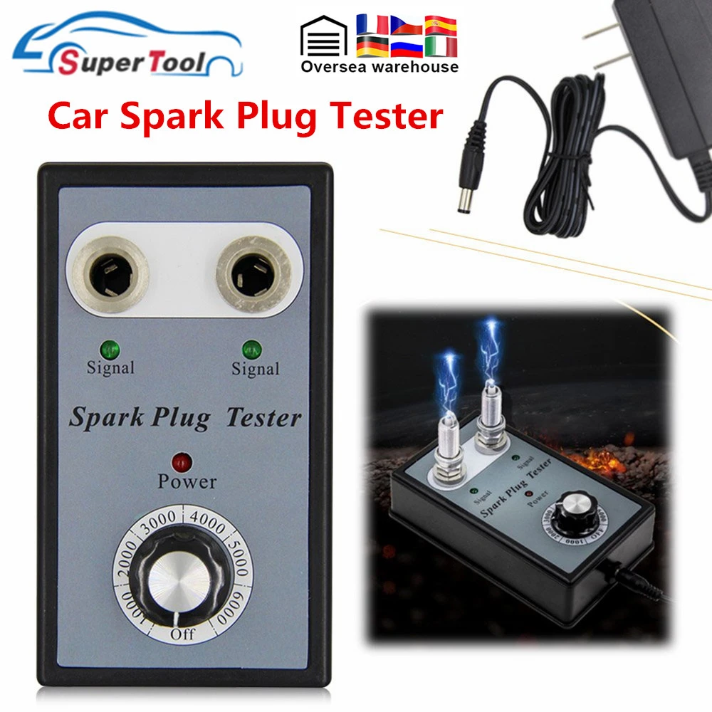 12V Car Tester Auto Ignition Spark Plug Coil Test Pen Detector Diagnostic Tool