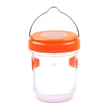 Наружная ловушка для ОС Fly Bee Capture на солнечных батареях Светодиодный светильник Orchard нетоксичный водонепроницаемый контроллер насекомых