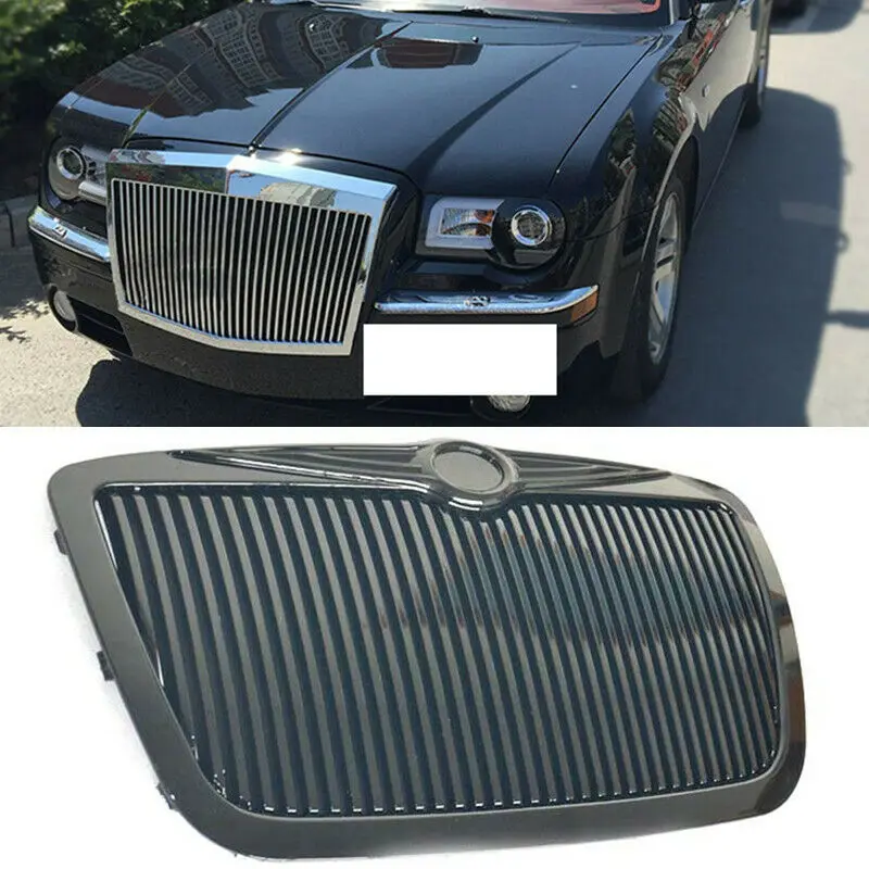 1 шт. Черная передняя решетка гриль подходит для Chrysler 300c 03-11 Refit stylekr | Автомобили и