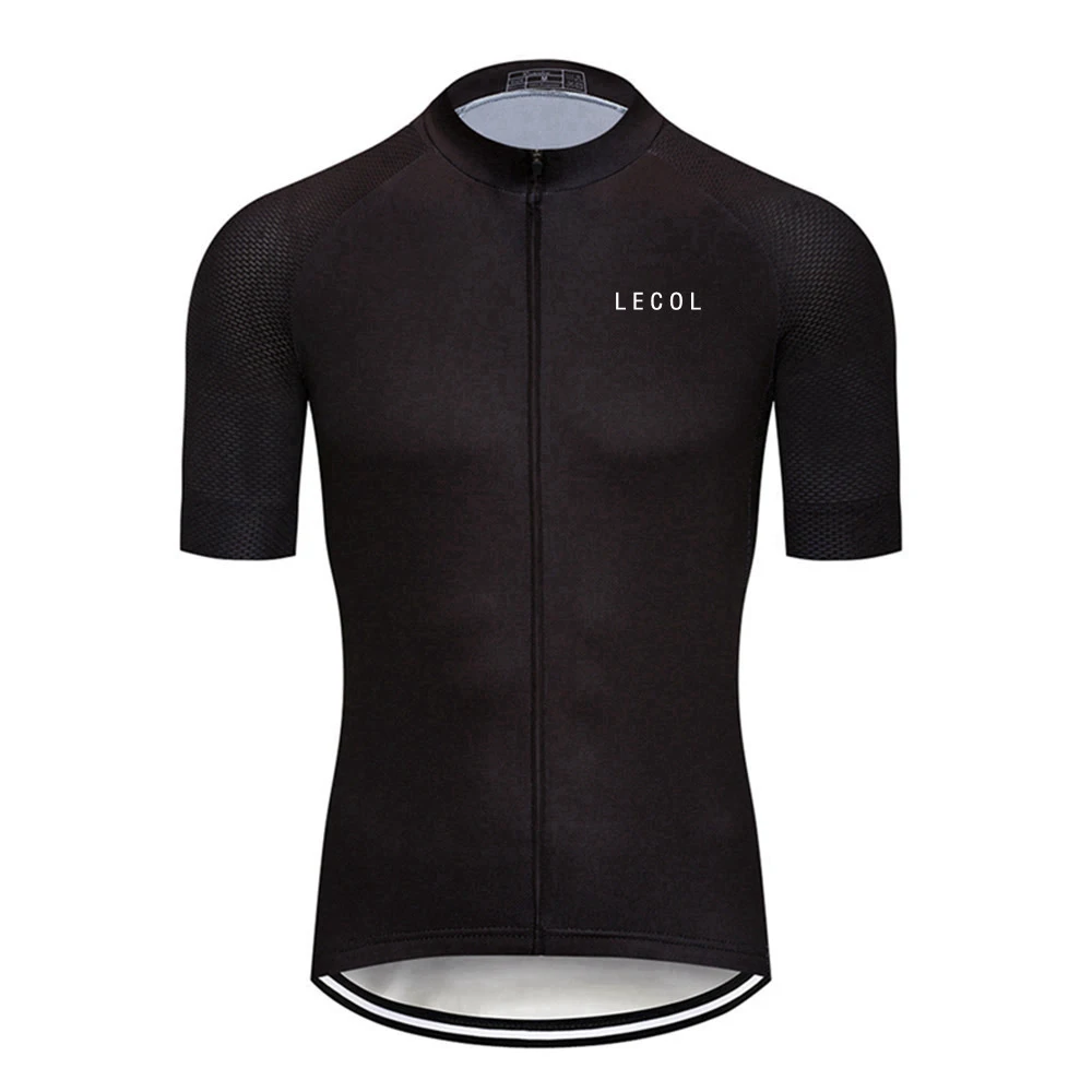 LECOL 2020 Cycling Jersey Tops Summer Racing Cycling Clothing Ropa Ciclismo Short Sleeve mtb Bike Jersey Shirt Maillot Ciclismo