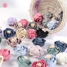 

3Cm Silk Artificial Rose Flower Head Diy Handmade Wreath Scrapbook Wedding Party Home Decor Gift Fake Flower Craft Accessories